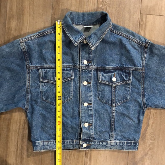 Like new! - Vintage BONGO 100% Cotton Denim Jean Jacket - Made in the USA - Picture 9 of 10